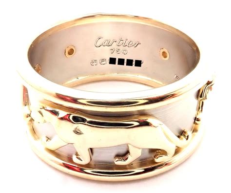 cartier walking panther ring